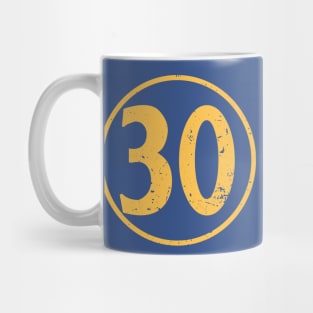 Stephen Curry Number Mug